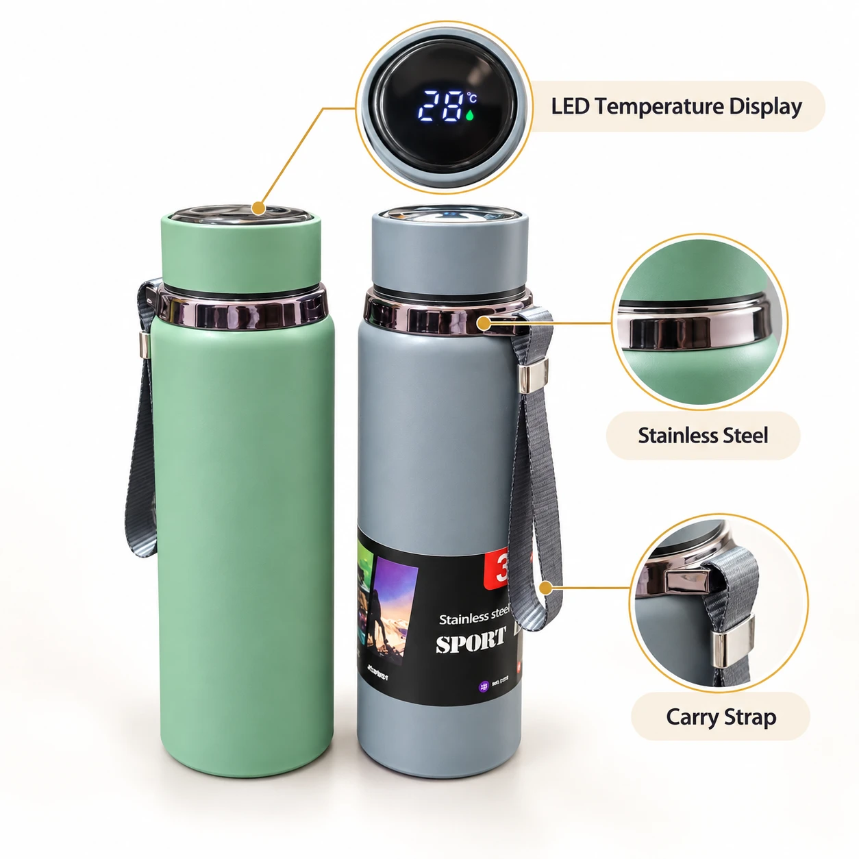 LED Temperature Bottle ? Type 1 - view 4